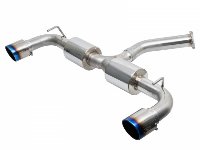 injen SES Axle-Back Exhaust w/ Burnt Titanium Tips (2019-2022 Hyundai Veloster N)