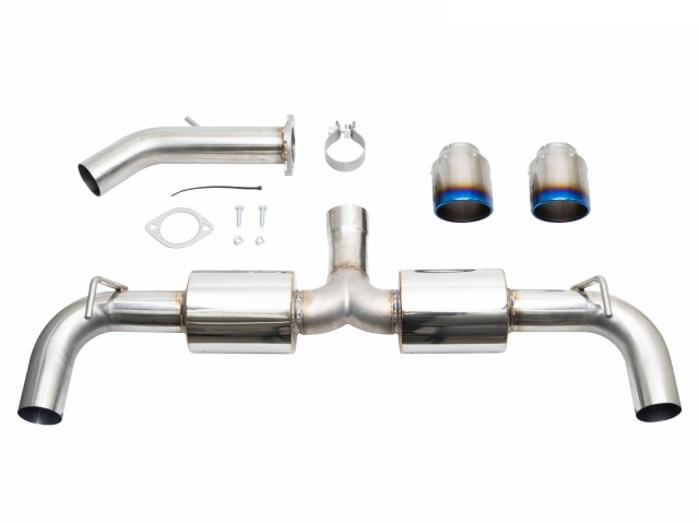 injen SES Axle-Back Exhaust w/ Burnt Titanium Tips (2019-2022 Hyundai Veloster N)