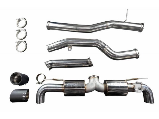 injen SES Cat-Back Exhaust w/ Carbon Fiber Tips (2020-2023 Toyota GR Supra 3.0T I6)