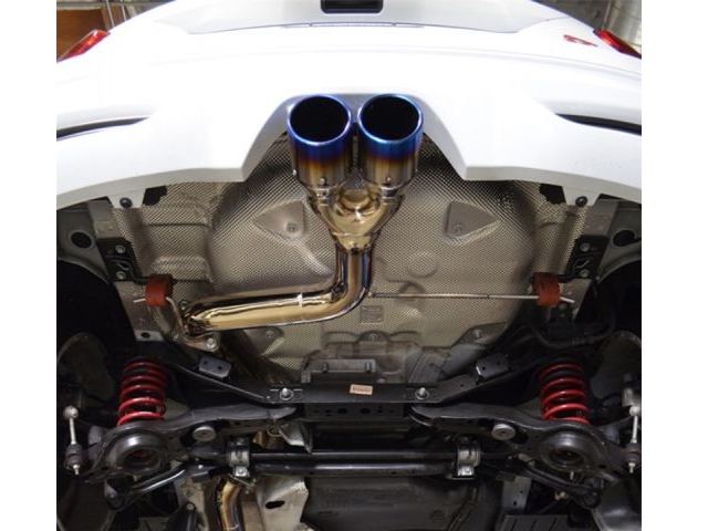 injen Cat-Back Exhaust w/ Burnt Titanium Tips (2013-2017 Focus ST) - Click Image to Close
