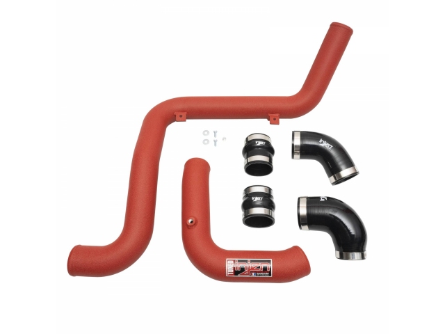 injen SES Intercooler Pipes, Wrinkle Red (2013-2018 Ford Focus ST)