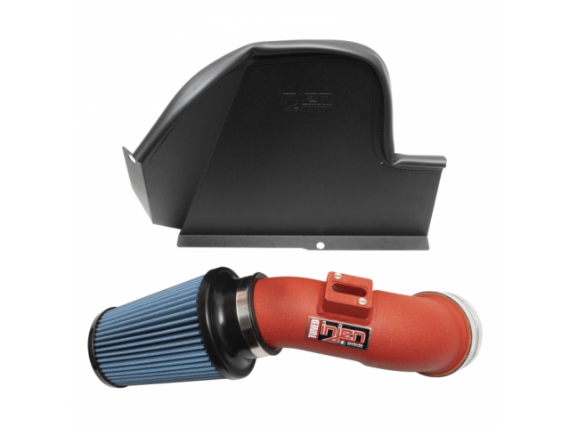 injen SP Short Ram Cold Air Intake w/ SuperNano-Web Air Filter, Wrinkle Red (2016-2021 BMW M140i M240i, 340i & 440i 3.0T I6)