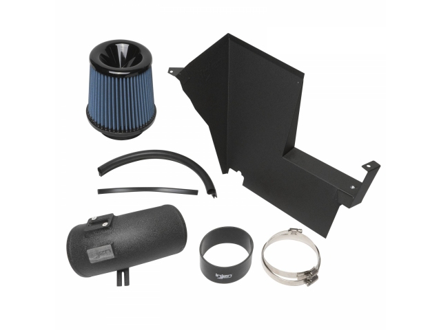 injen SP Short Ram Air Intake w/ SuperNano-Web Air Filter, Wrinkle Black (BMW B58 3.0T)