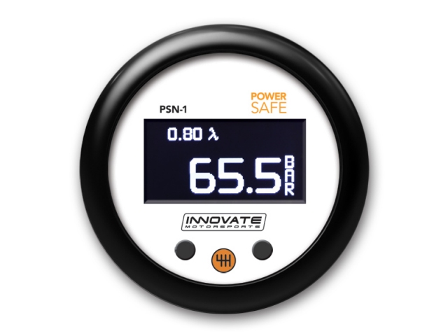 INNOVATE PSN-1 PowerSafe Nitrous Bottle Pressure & Air/Fuel Ratio Gauge Kit - Click Image to Close