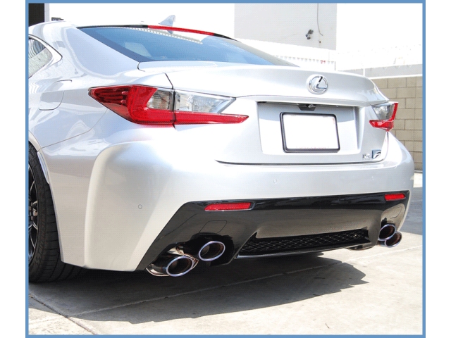 Invidia Q300 Cat-Back Exhaust w/ SS Tips (2015-2021 Lexus RC F)