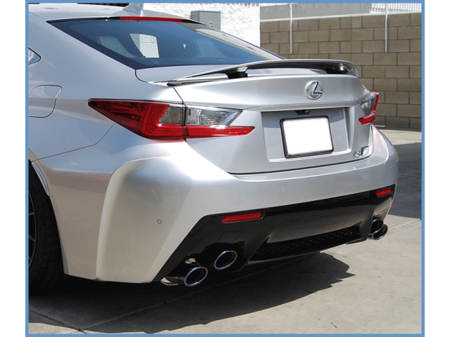 Invidia Q300 Cat-Back Exhaust w/ Titanium Tips (2015-2021 Lexus RC F)