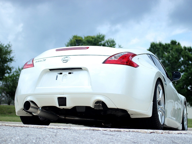 ISR PERFORMANCE Single GT Exhaust w/ Polished Tip (Nissan 370Z)