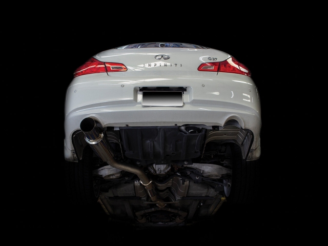 ISR PERFORMANCE Single GT Exhaust w/ Polished Tip (Infiniti G37)