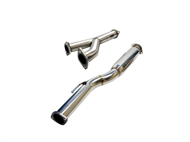 ISR PERFORMANCE SERIES Single Exhaust w/ Burnt Tip (2010-2016 Hyundai Genesis Coupe 3.8L V6) - Click Image to Close