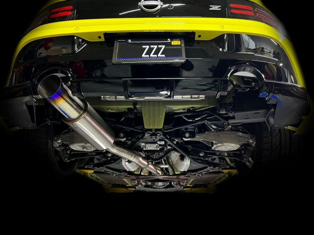 ISR PERFORMANCE SERIES II Full Titanium Single GT Exhaust w/ Burnt Tip (2023-2024 Nissan Z)