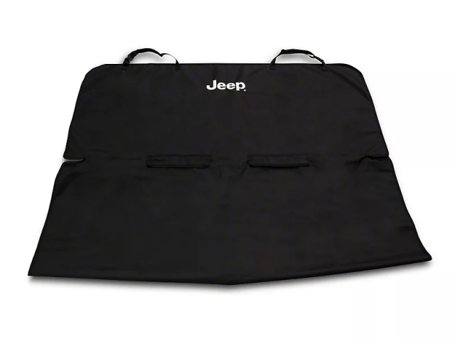 Jeep Waterproof Pet Guard Seat Cover w/ Jeep Logo (2007-2024 Jeep Wrangler JKU & JLU)