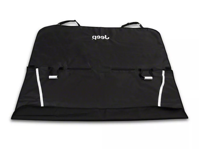 Jeep Waterproof Pet Guard Seat Cover w/ Jeep Logo (2007-2024 Jeep Wrangler JKU & JLU)