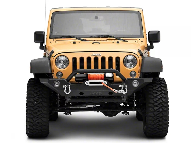 Jeep Trail Force HD Front Bumper w/ Jeep Logo (2007-2018 Jeep Wrangler JK & JKU)