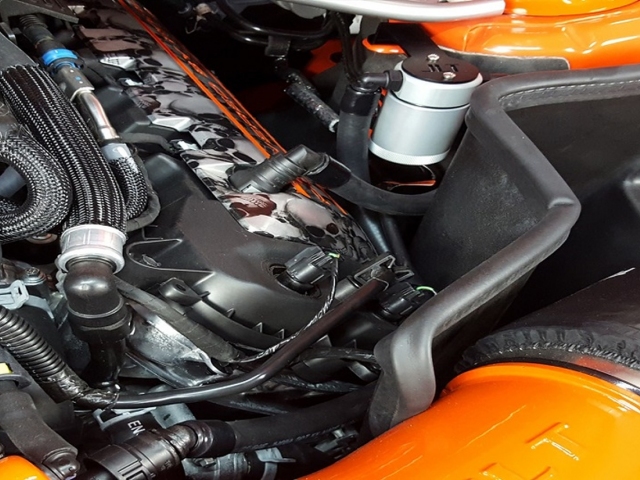J&L OSC Oil Separator 3.0 Driver Side (2011-2017 Mustang GT, BOSS 302 & 2015-2019 Shelby GT350)