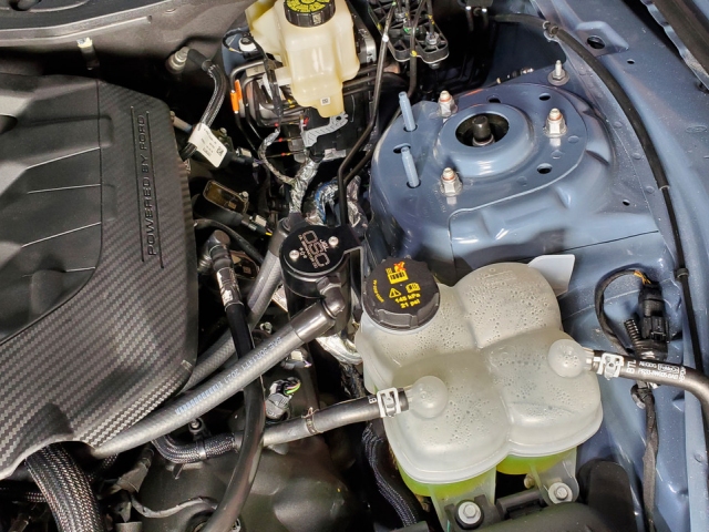 J&L OSC Oil Separator 3.0 Passenger Side (2024 Ford Mustang GT)