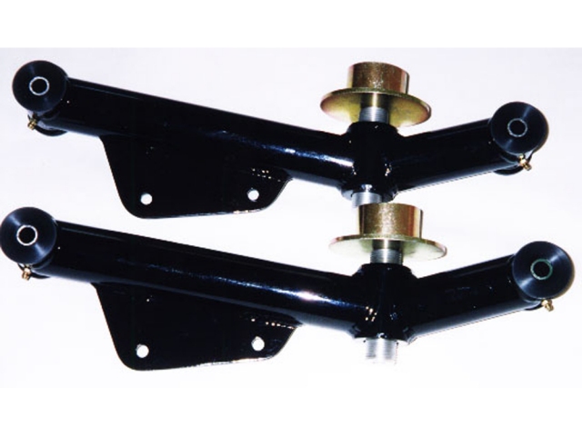J&M Weight Jack Rear Lower Control Arms w/ Polyurethane Bushings, Adjustable (1999-2004 Ford Mustang)