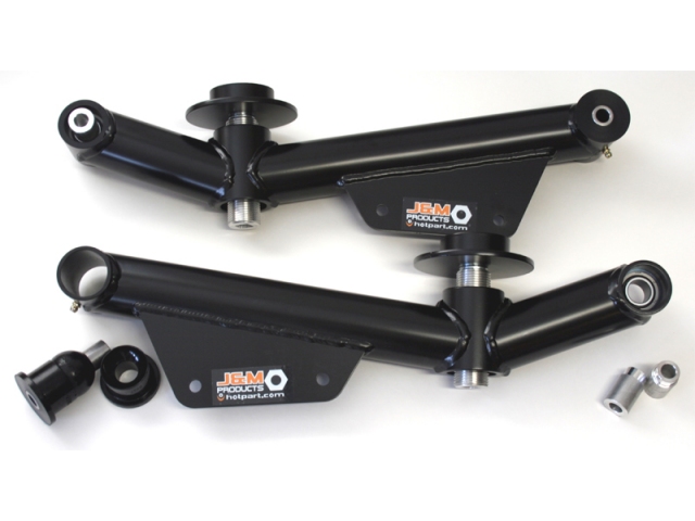 J&M "Street/Race" Rear Trailing Arms, Lowers w/ Ride Height Adjustment (1979-1998 Mustang)