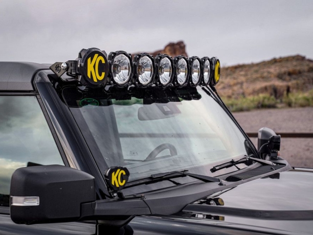 KC GRAVITY LED PRO6 50" Light Bar Kit (2021-2024 Ford Bronco)