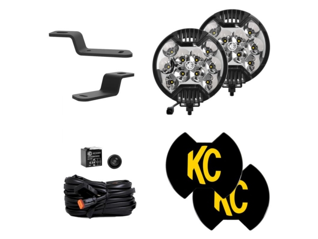 KC SlimLite LED - 2-Light System - Ditch Light Kit (2021-2023 Ford Bronco)