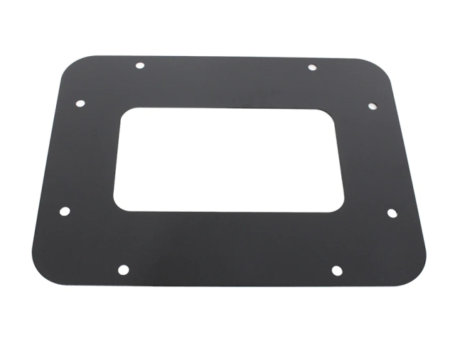 KENTROL BackSide License Plate Mount w/ LED (2010-2018 Jeep Wrangler JK & JKU)