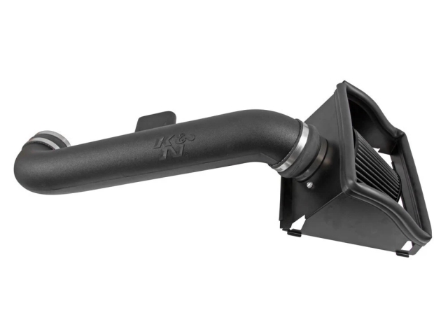 K&N DRYFLOW Performance Air Intake System, Black (2015-2020 Ford F-150 5.0L COYOTE)