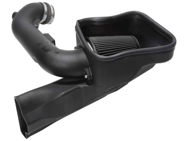 K&N DRYFLOW Performance Air Intake System, Black (2018-2023 Ford Mustang GT)