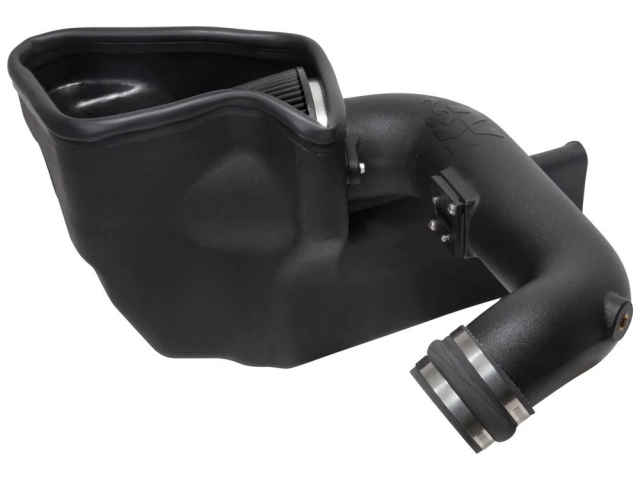 K&N DRYFLOW Performance Air Intake System, Black (2018-2023 Ford Mustang GT)