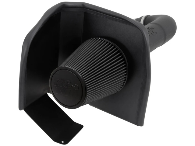 K&N DRYFLOW Performance Air Intake System, Black (2014-2018 Chevrolet Silverado 1500, 2015-2020 Suburban & Tahoe, 2014-2018 GMC Sierra 1500, 2015-2020 GMC Yukon 5.3L & 6.2L V8 & 2015-2020 Cadillac Escalade & ESV)