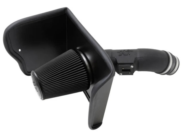 K&N DRYFLOW Performance Air Intake System, Black (2012-2021 Toyota Tundra & Sequoia 5.7L V8)