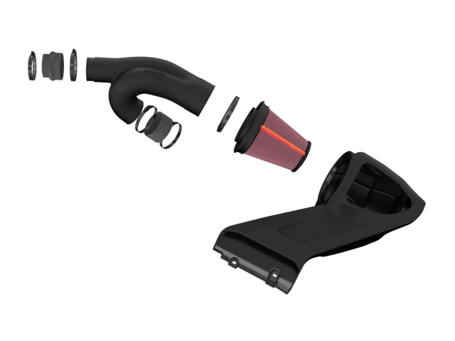 K&N 50 SERIES NEXTGEN3 Performance Air Intake System (2015-2025 F-150 3.5L EcoBoost & Raptor)