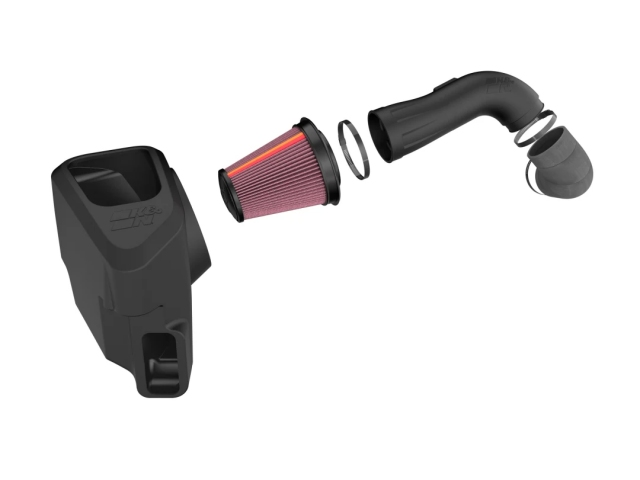 K&N 50 SERIES NEXTGEN3 Performance Air Intake System (2020-2025 Chevrolet Silverado & GMC Sierra 2500 & 3500 6.6L V8)