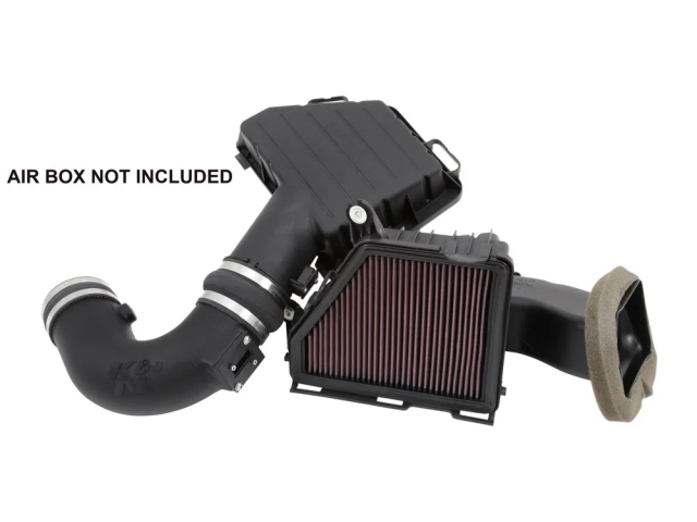 K&N 57 Series FIPK Gen II Performance Air Intake System, Black (2010-2014 Chevrolet Camaro SS)