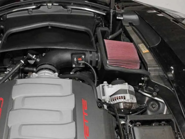 K&N 57 Series FIPK Gen II Performance Air Intake System, Black (2014-2015 Chevrolet Corvette 6.2L LT1)