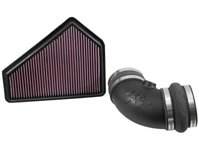 K&N 57 Series FIPK Gen II Performance Air Intake System, Black (2009-2015 Cadillac CTS-V) - Click Image to Close