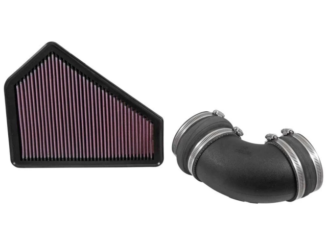 K&N 57 Series FIPK Gen II Performance Air Intake System, Black (2009-2015 Cadillac CTS-V) - Click Image to Close