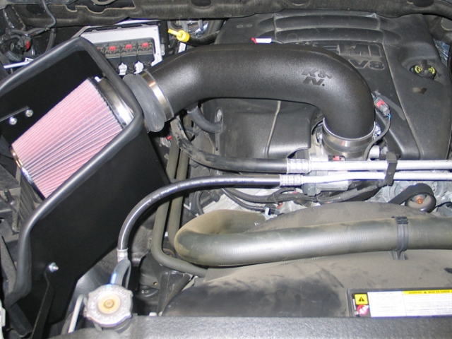 K&N 63 Series Aircharger Performance Air Intake System, Black (2009-2021 RAM 1500 5.7L HEMI)