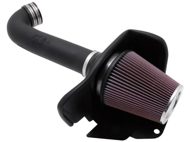 K&N 63 Series Aircharger Performance Air Intake System, Black (2011-2023 Dodge Durango & Jeep Grand Cherokee 5.7L HEMI)