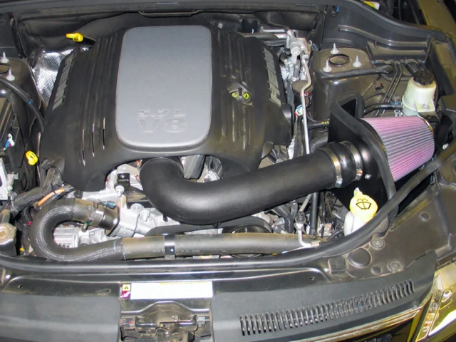 K&N 63 Series Aircharger Performance Air Intake System, Black (2011-2023 Dodge Durango & Jeep Grand Cherokee 5.7L HEMI)