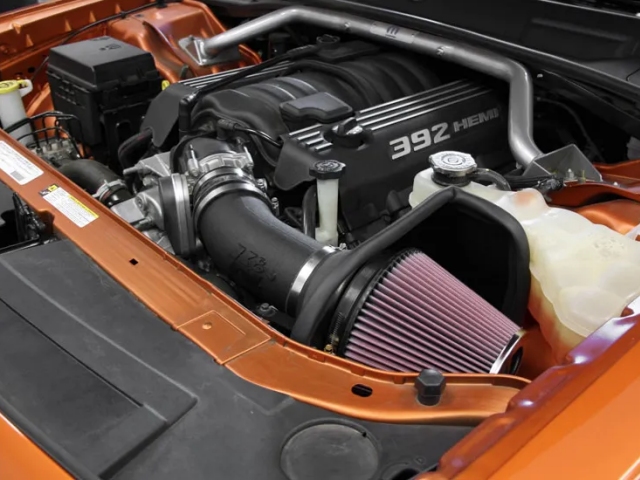K&N 63 Series Aircharger Performance Air Intake System, Black (2012-2015 Chrysler 300, 2011-2023 Dodge Challenger & 2012-2023 Dodge Charger 6.4L HEMI)
