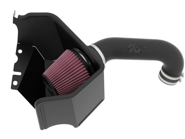 K&N 63 Series AirCharger Performance Air Intake System, Black (2022-2023 Jeep Wagoneer 5.7L HEMI) - Click Image to Close