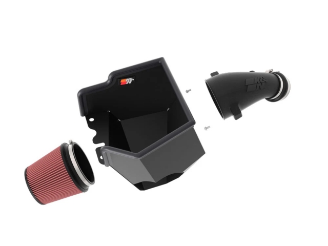 K&N 63 Series Aircharger Performance Air Intake System, Black (2022-2023 Grand Wagoneer 6.4L HEMI)