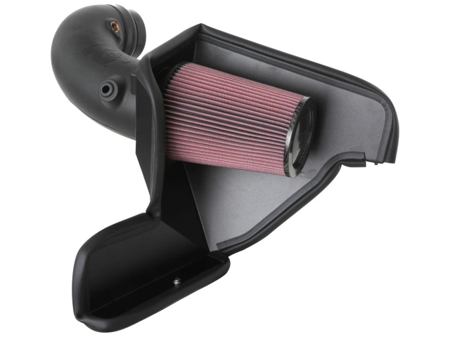 K&N 63 Series Aircharger Performance Air Intake System, Black (2020-2022 Mustang Shelby GT500)