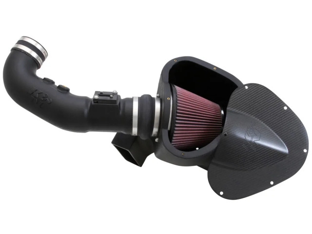 K&N 63 Series Aircharger Performance Air Intake System, Black (2011-2014 Ford Mustang GT)