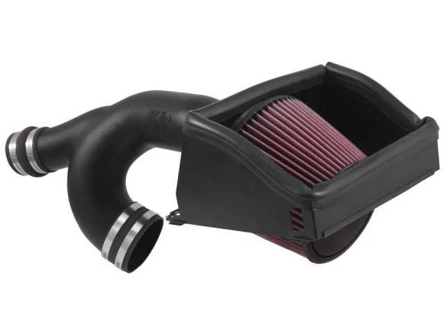 K&N 63 Series Aircharger Performance Air Intake System, Black (2015-2016 Ford F-150 3.5L EcoBoost)