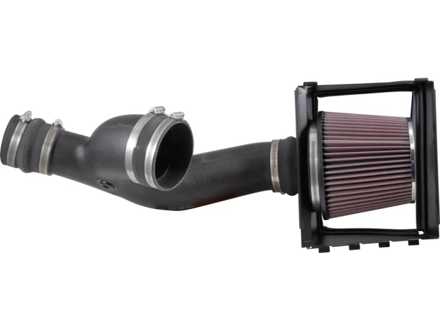 K&N 63 Series Aircharger Performance Air Intake System, Black (2017-2023 F-150 3.5L EcoBoost & Raptor)