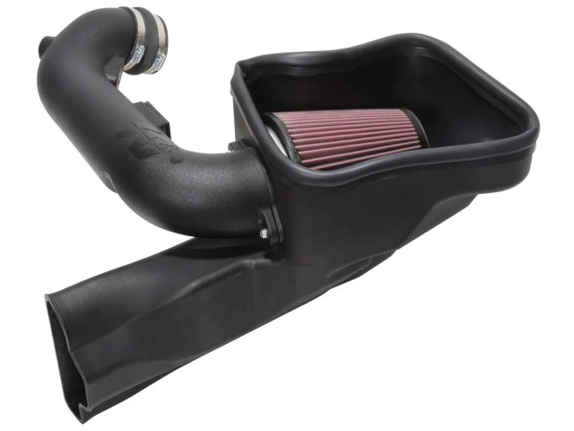 K&N 63 Series Aircharger Performance Air Intake System, Black (2018-2023 Ford Mustang GT)