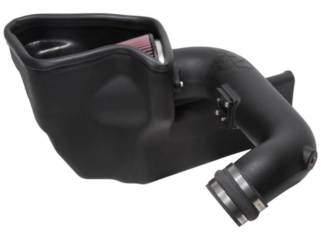 K&N 63 Series Aircharger Performance Air Intake System, Black (2018-2023 Ford Mustang GT)