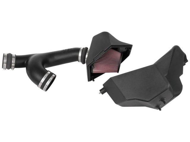 K&N 63 Series Aircharger Performance Air Intake System, Black (2015-2016 F-150 3.5L EcoBoost)