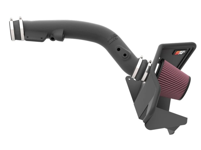 K&N 63 Series Aircharger Performance Air Intake System, Black (2021-2023 Ford Bronco & Maverick 2.0L EcoBoost)