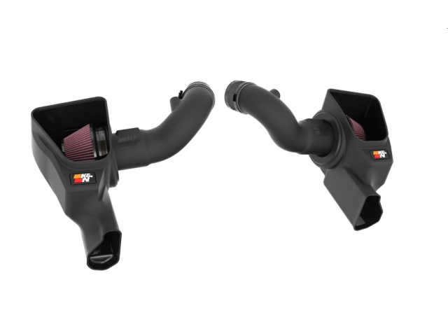 K&N 63 Series AirCharger Performance Air Intake System, Black (2024 Ford Mustang 5.0L COYOTE)